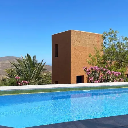 El Risco Colorado, Cabo De Gata Villa Rodalquilar Buitenkant foto